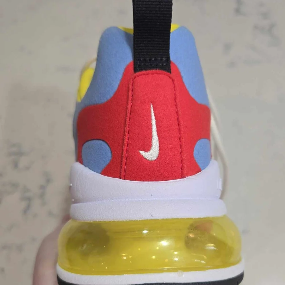 Nike Women’s SZ.9 Air Max 270 React " Bauhaus" Running Shoes AT6174-002 New - Picture 14 of 16